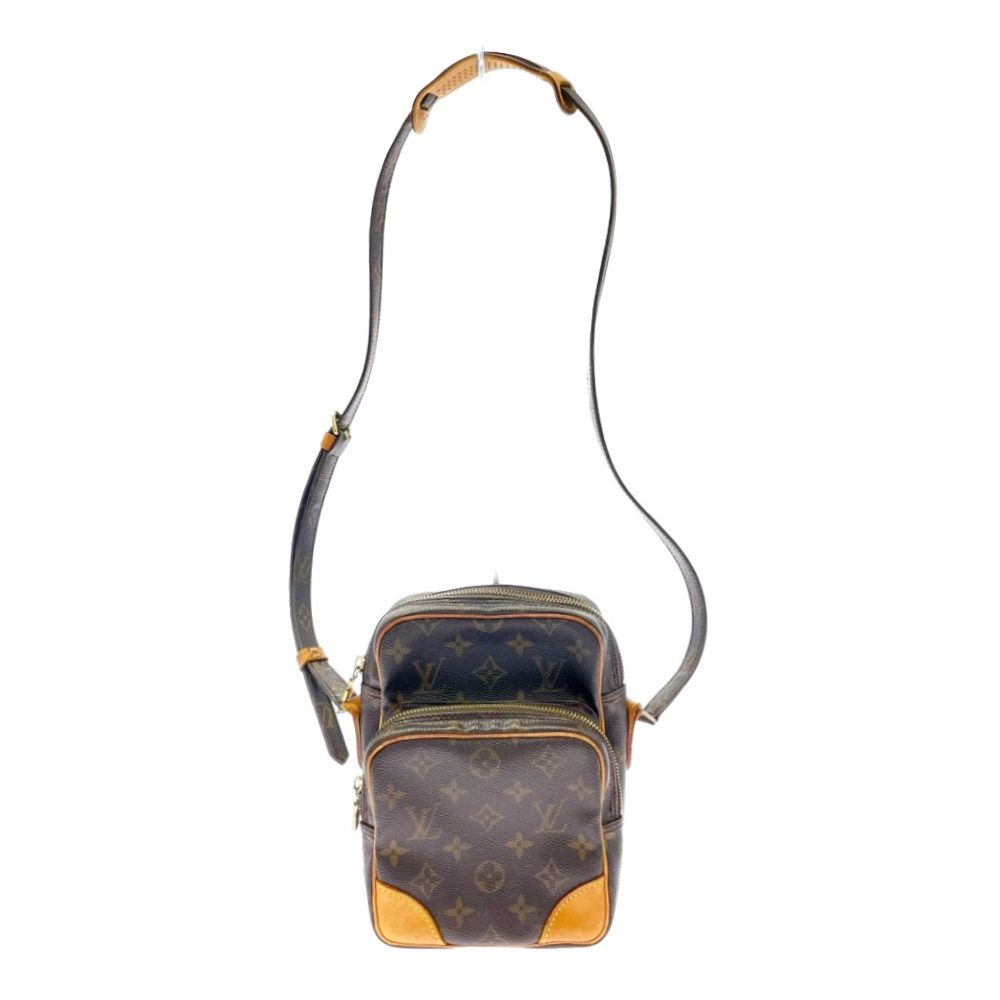 【中古】LOUIS VUITTON ルイ・ヴィトン M45236 モノグラム PVC アマゾン ショルダーバッグ ブラウン 400714 ショルダーバッグ