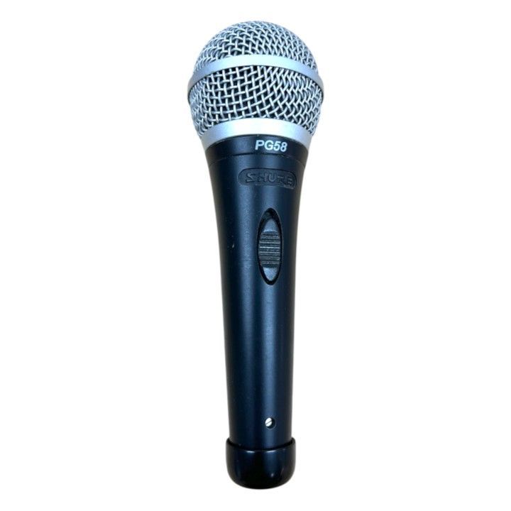 SHURE PG58 ダイナミックマイク コード・説明書など付属品付き シェア