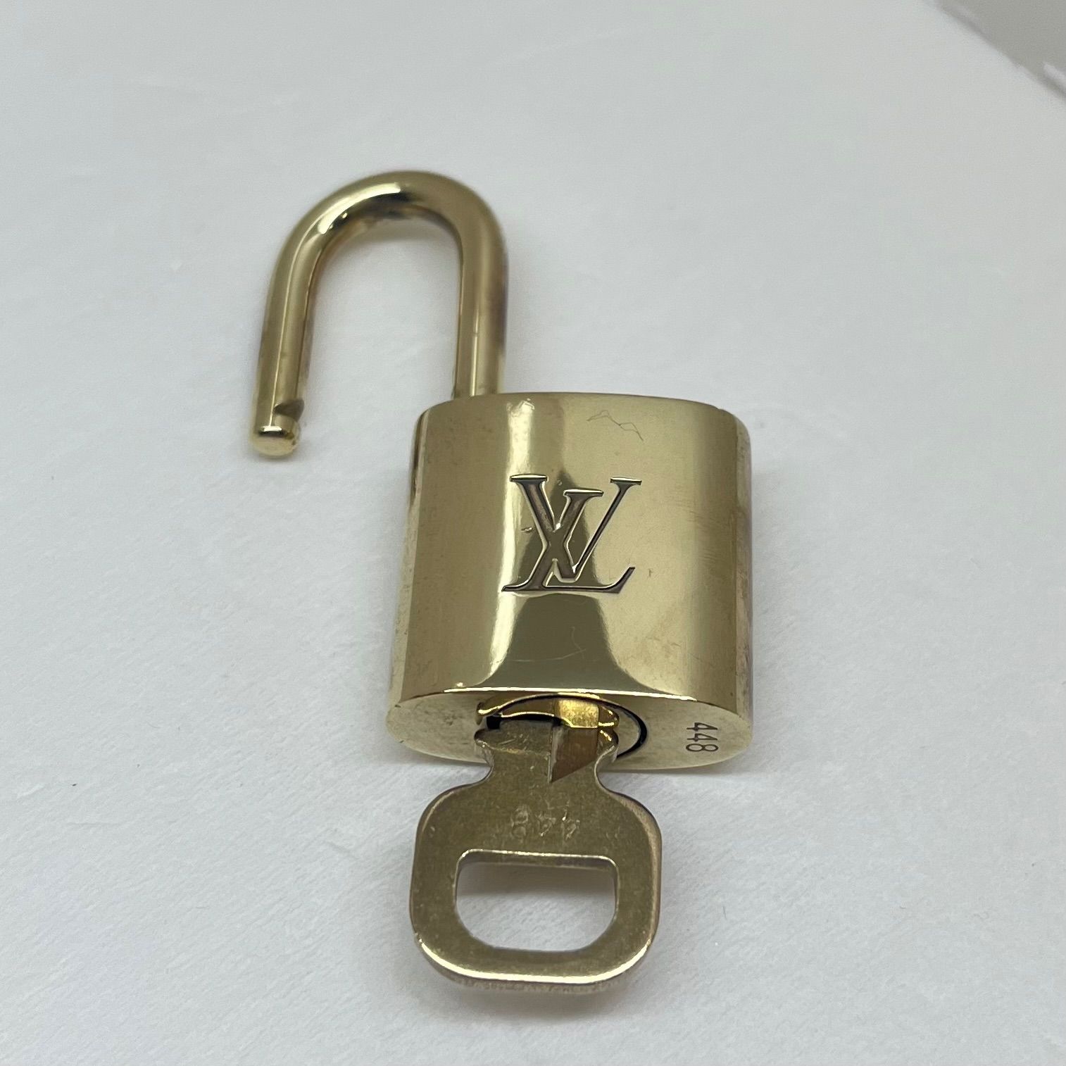 LOUIS VUITTON ルイヴィトン パドロック カデナ 南京錠 鍵No.448 鍵