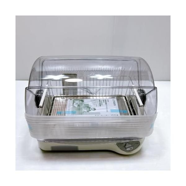 タイガー魔法瓶(TIGER) タイガー 食器乾燥器 サラピッカ AG抗菌加工フィルター/水受け 高温約100℃熱風乾燥 6人用 DHG-S400W プ 13,249円
