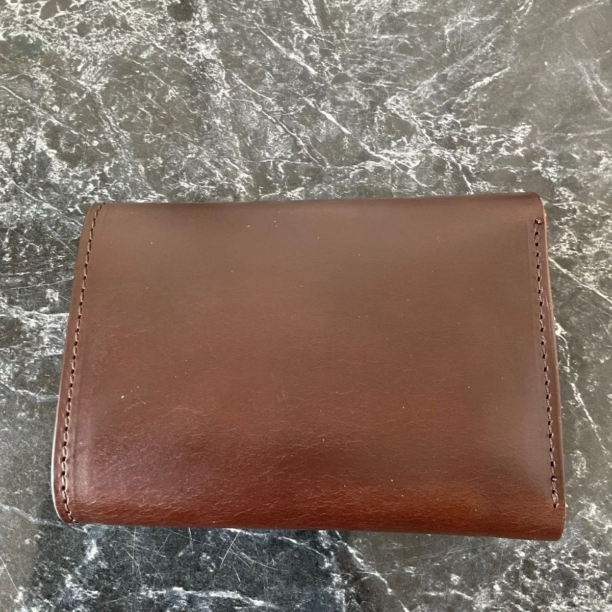 未使用品】MR. OLIVE 三つ折り財布 ME115H ブラウン - メルカリ