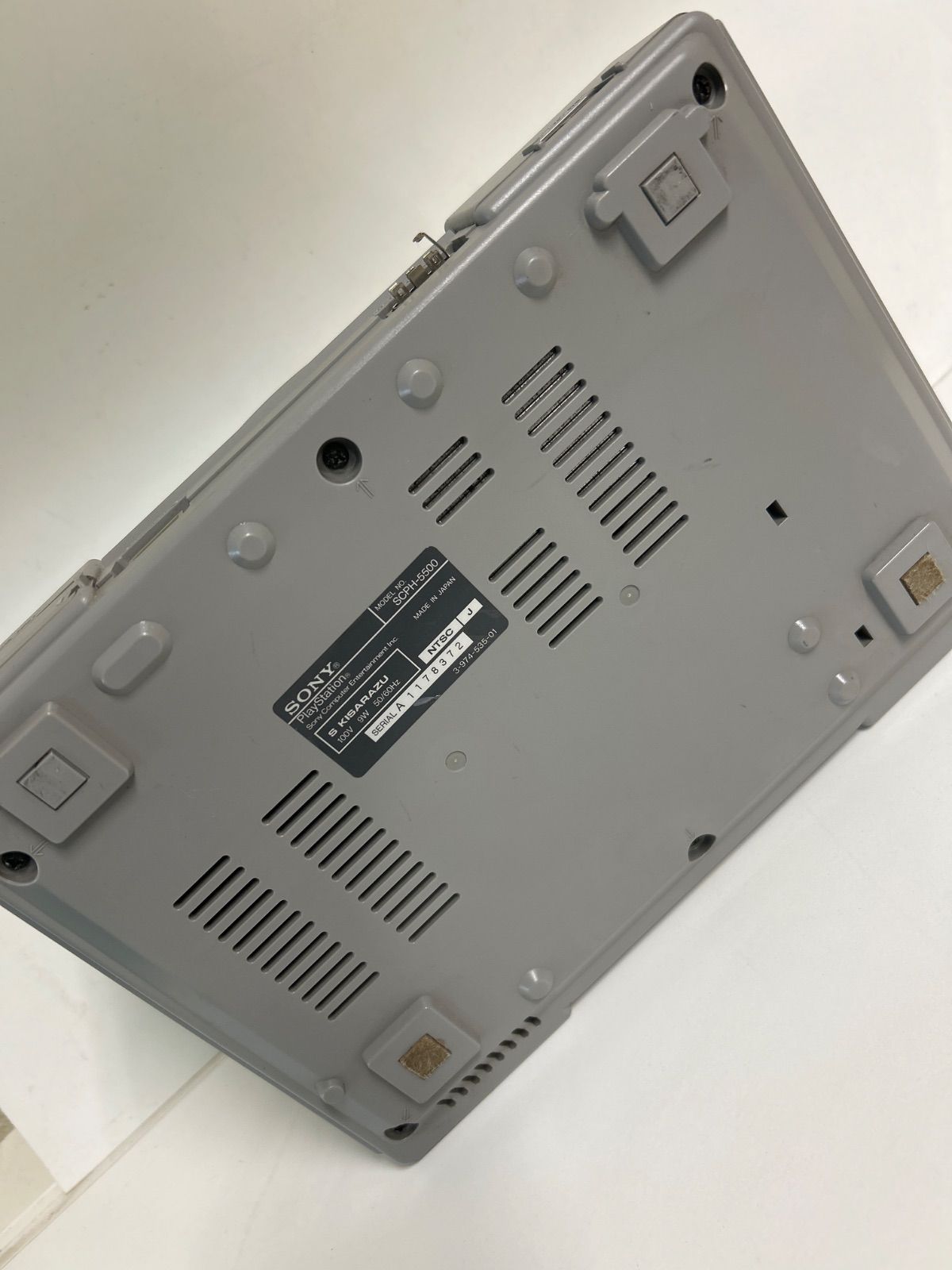 ジャンク】初代プレイステーション 本体 SCPH-5500 コントローラー付き