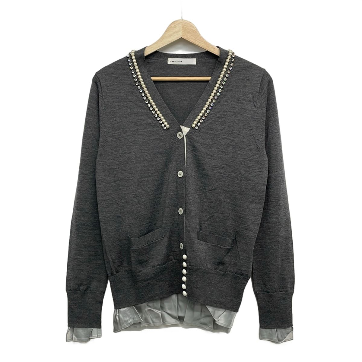 sacai luck(サカイラック) カーディガン サイズ2 M レディース