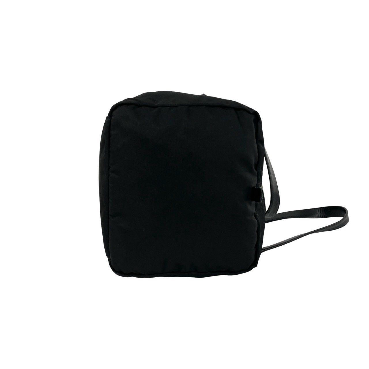 極 美品 PRADA プラダ 三角ロゴ プレート 金具 テスート ポコノ 