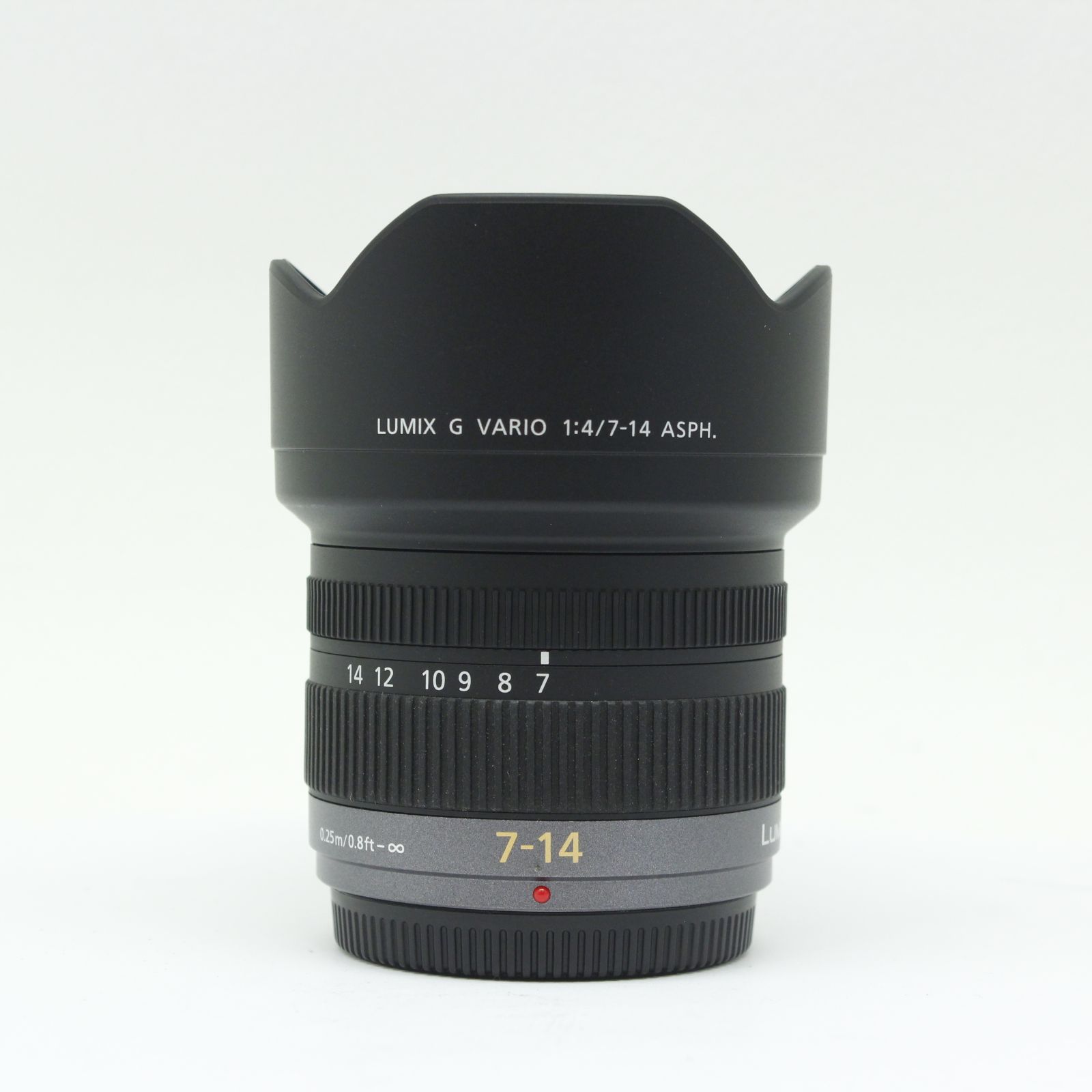 LUMIX G VARIO ズーム7-14mm F4.0 ASPH 中古美品 動作確認済み】 Panasonic LUMIX G VARIO 7-14mm F4.0 ASPH - メルカリ