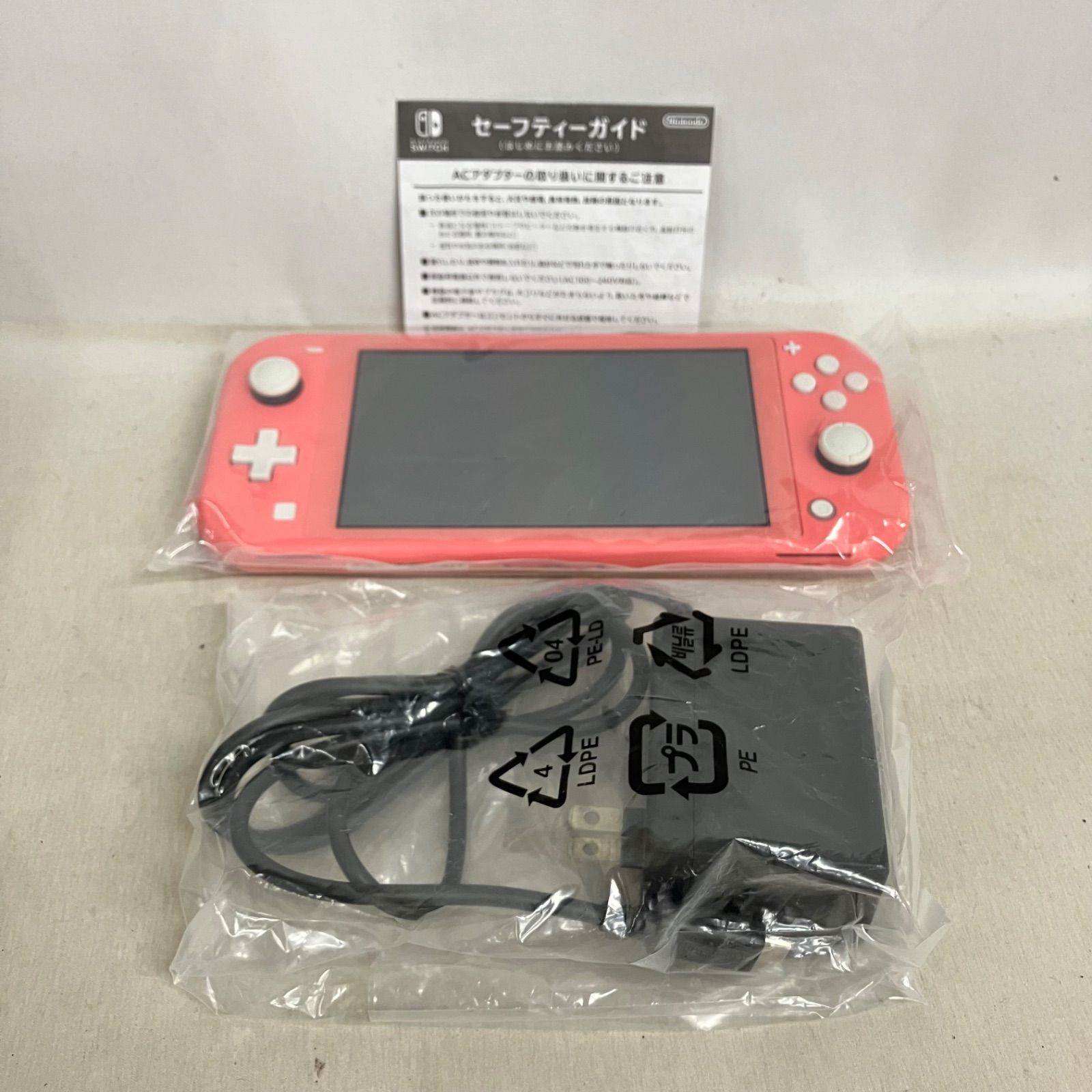 中古 Nintendo Switch Lite スイッチライト コーラル 本体 YDK011 c090