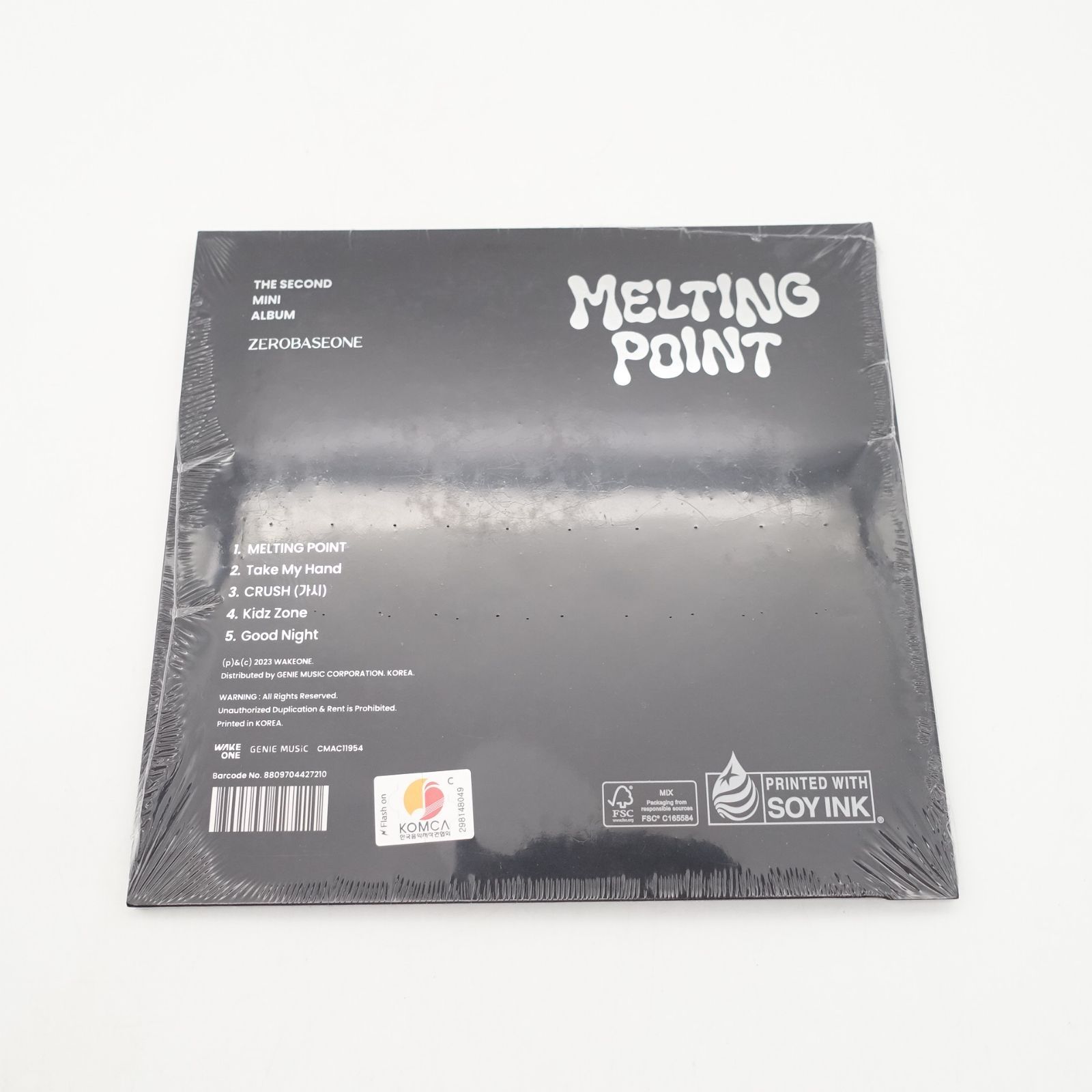 ZEROBASEONE メテュ YOUTH IN THE SHADE MELTING POINT Digipack Ver