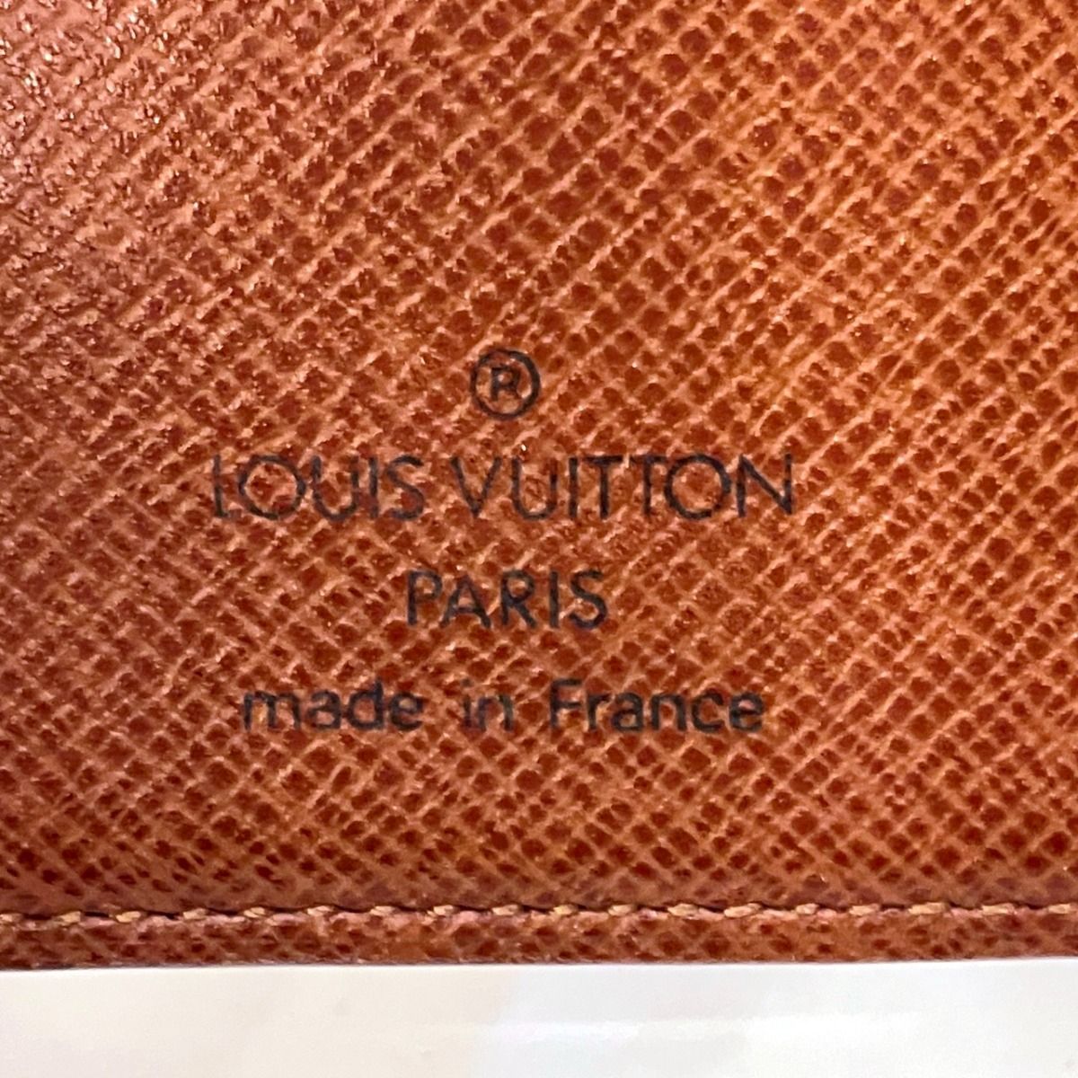 ルイ・ヴィトン LOUIS VUITTON ポルトパピエジップ モノグラム 二