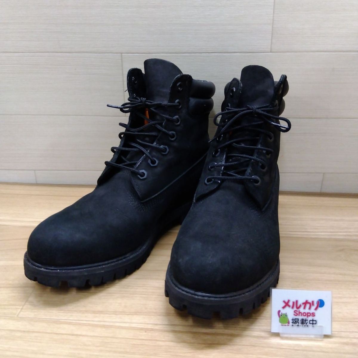 ティンバーランド (Timberland) ブーツ 型番73541 ブラック 25.0㎝ 中古 送料無料　4439
