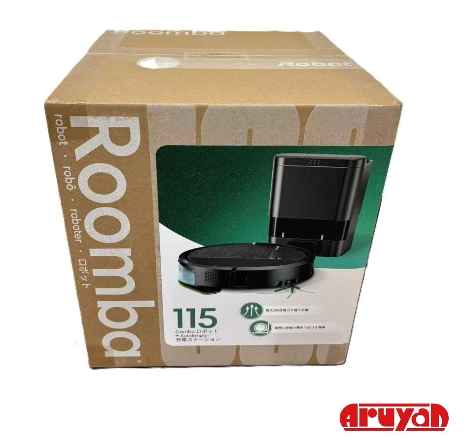 新品 未使用)iRobot ルンバ115 コンボロボット＋AutoEmpty充電