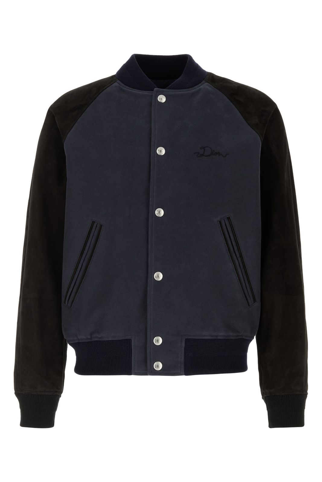 【新品・最安値】DIOR HOMME ディオールオム BOMBER LOCO FIOCCO DIETRO BLUE 正規品 衣類 613L433A3010 589