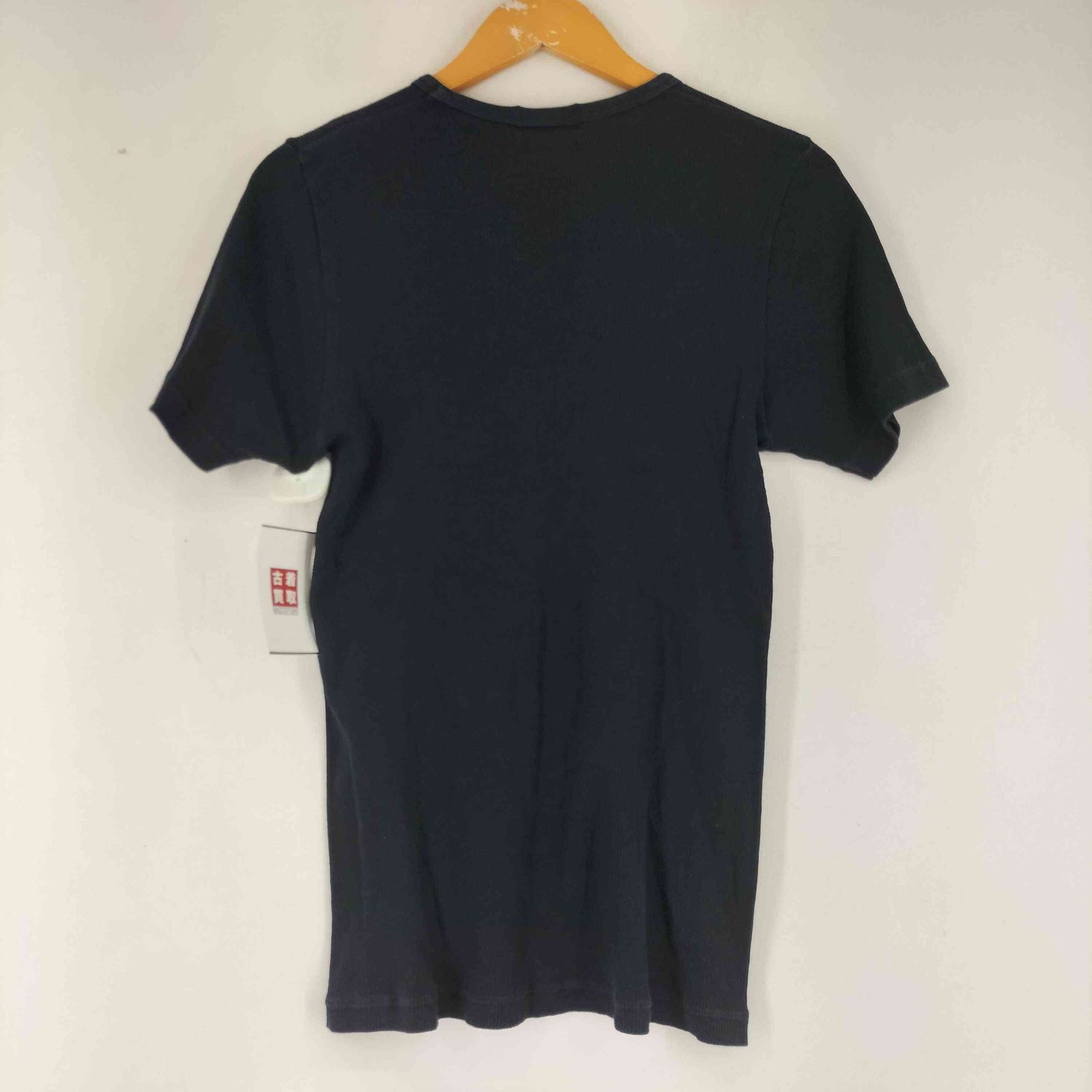 HELMUT LANG 本人期 リブカットソー ヘルムートラング HELMUT LANG 90-00S 本人期 半袖リブTシャツ メンズ