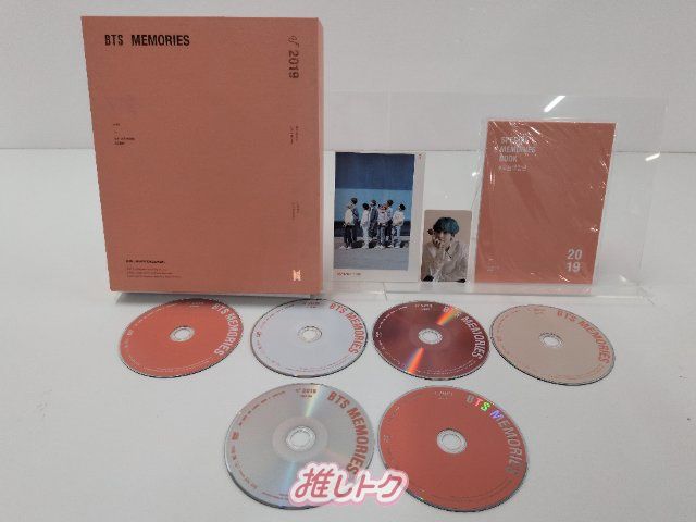 BTS Memories DVD版 韓国盤 トレカジョングク BTS DVD MEMORIES OF 2019 日本語字幕あり JUNGKOOK トレカ 6DVD