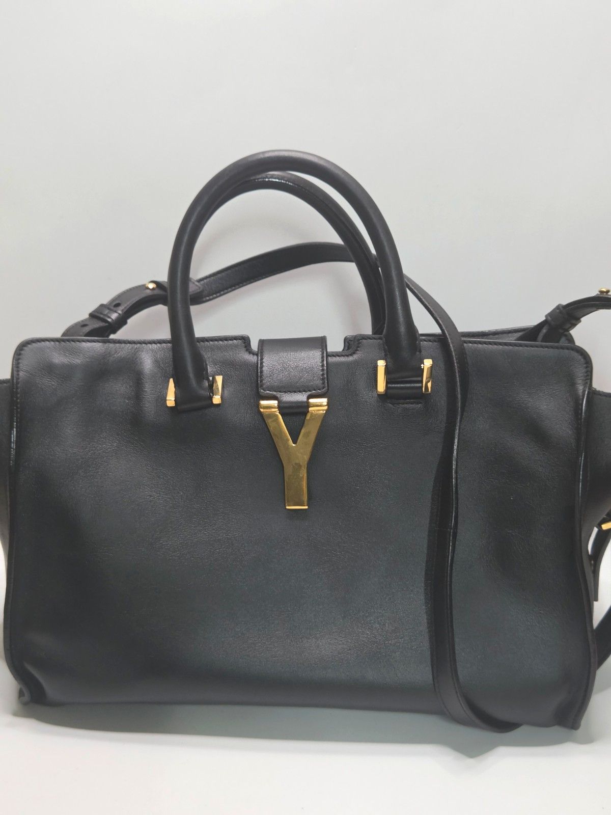 SAINT LAURENT サンローラン プチカバス Yライン カバスシック 2WAY 