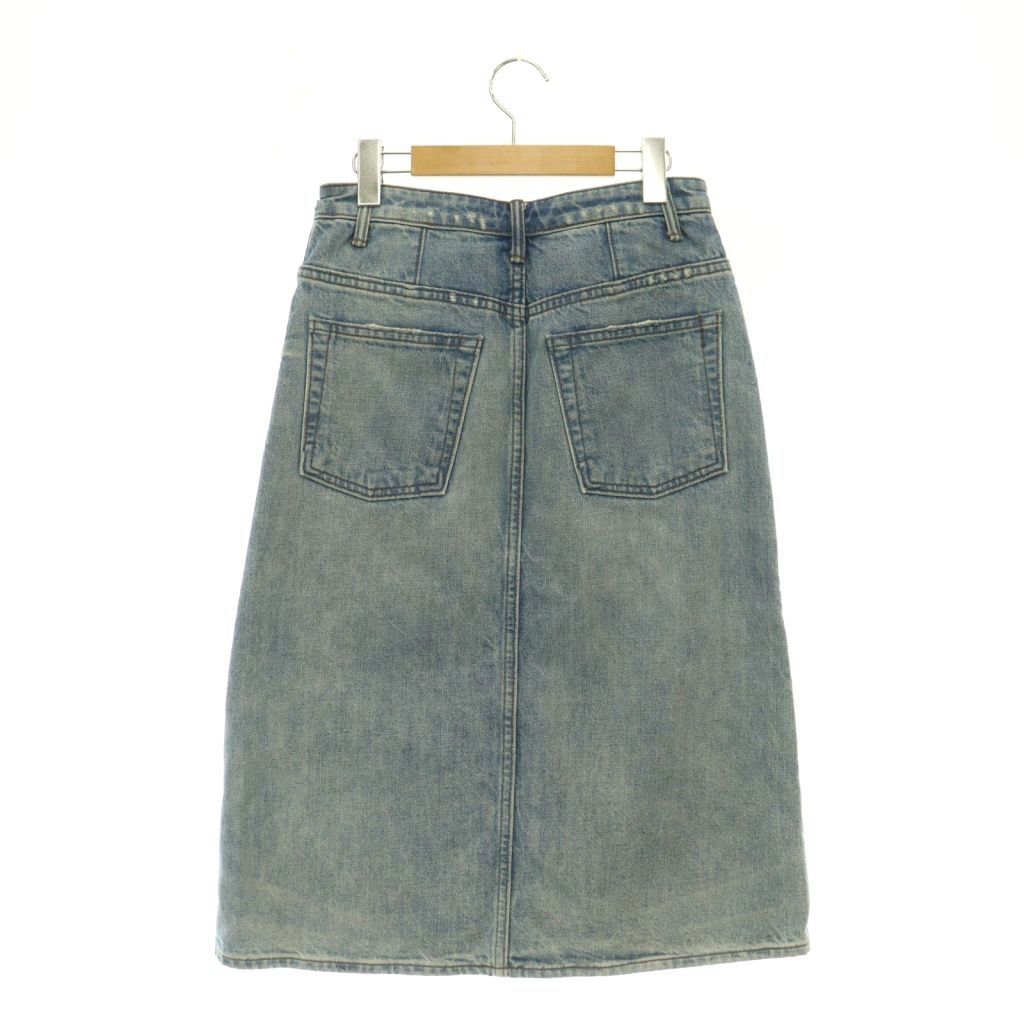 ヘルムートラング HELMUT LANG KNEE LENGTH SKIRT デニムスカート A