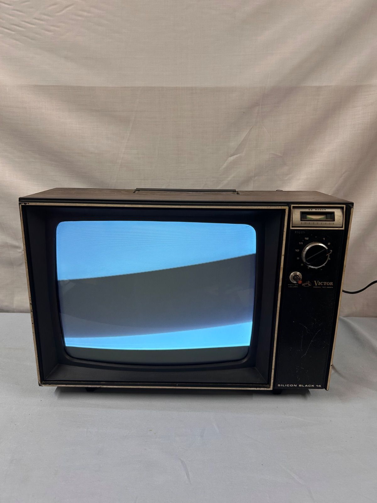 昭和レトロ】ビクター Victor 14T-222N ブラウン管テレビ 14インチ