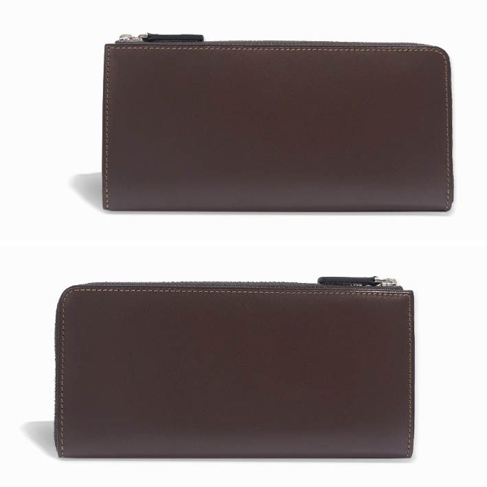 新品 FUJITAKA フジタカ 折り財布 レザー キャメル 日本製 付属品完備 フジタカ 牛革 オールレザー 長財布 617606 FUJITAKA 日本製 チョコ 濃
