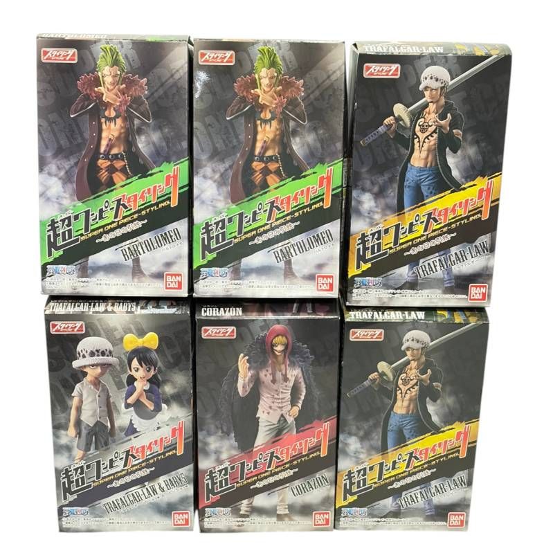 ワンピース 超ワンピーススタイリング あの日の引鉄 全6種セット バンダイ ONE PIECE 超ワンピーススタイリング ～あの日の引鉄～ 全6種