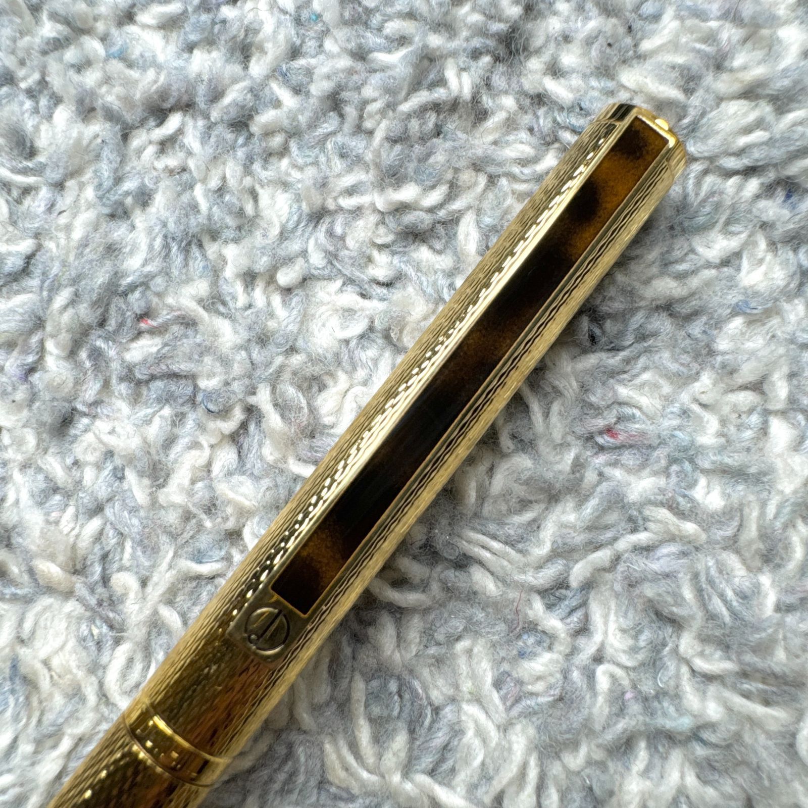 訳あり Dunhill ダンヒル ボールペン ゴールド エングレービング