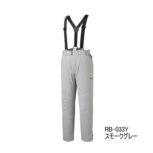 （26年9月新商品） シマノ ゴアテックス インサレーション パンツ 05 RB-033Y スモークグレー WMサイズ