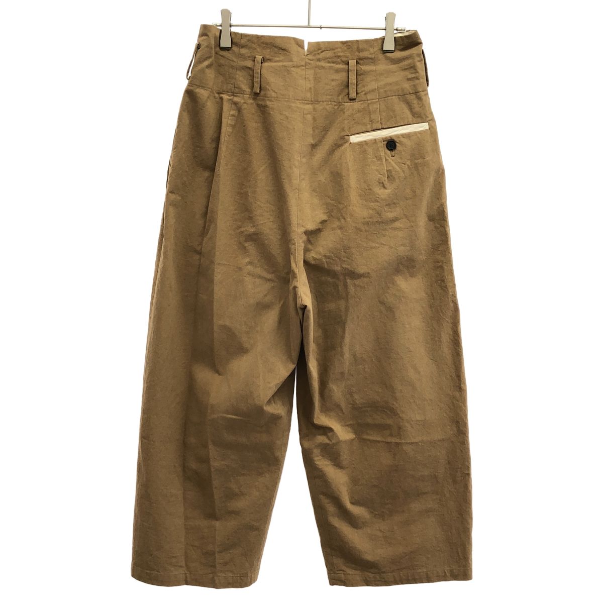 support surface パンツ SUPPORT SURFACE サポートサーフェス コットンパンツ ブラウン 1