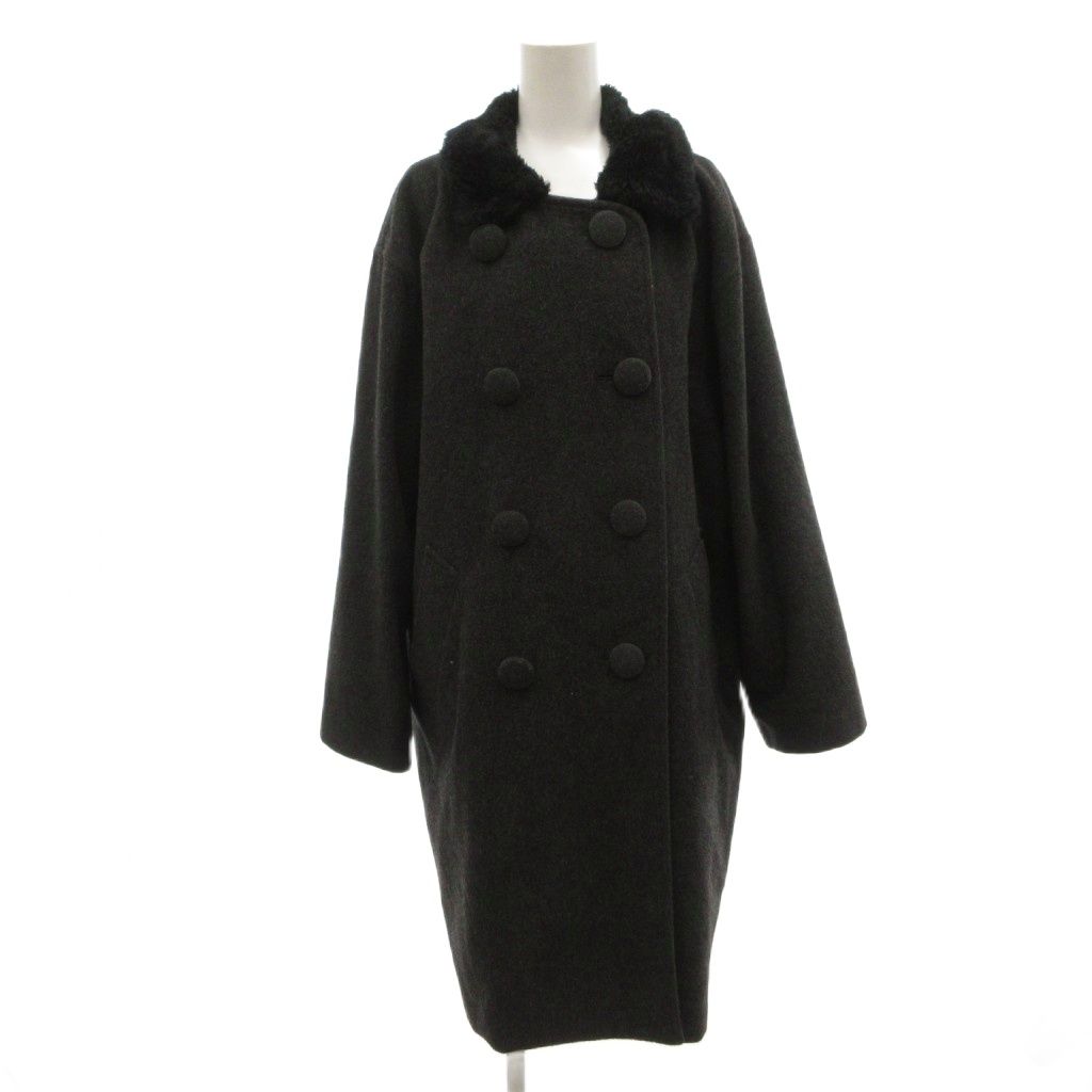 クローディピエルロ CLAUDIE PIERLOT ウールコート 2 灰色 グレー