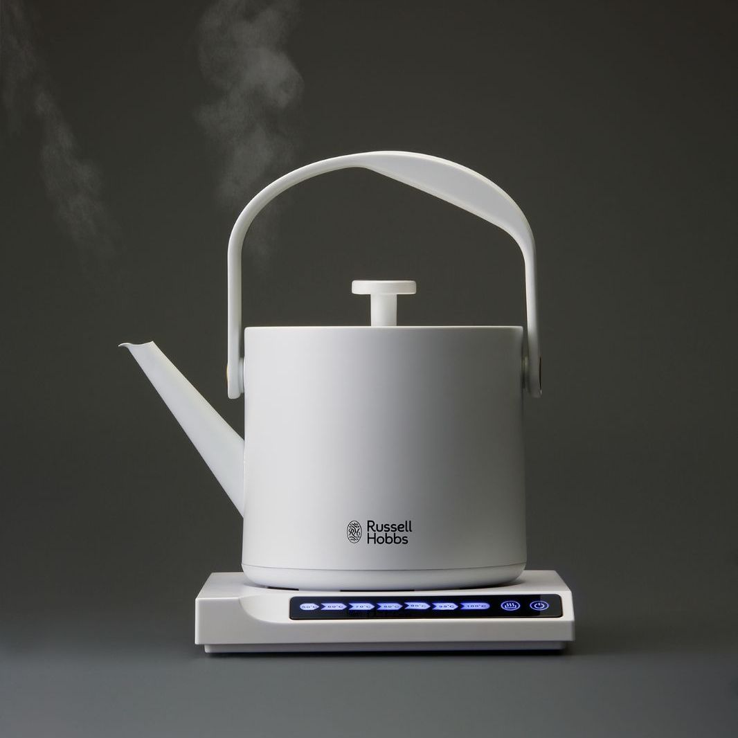 Russell Hobbs T Kettle 7106JP-WH ホワイト　電気ケトル　ケトル　湯沸かし温度調節　オートオフ　調理家電 8,400円