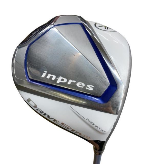 【中古】 ヤマハ inpres DRIVESTAR 12° レディース ドライバー DR VANQUISH for inpres LM423d (フレックスA) レディース 女性用 右利き 右用 Cランク ゴルフクラブ 14,266円