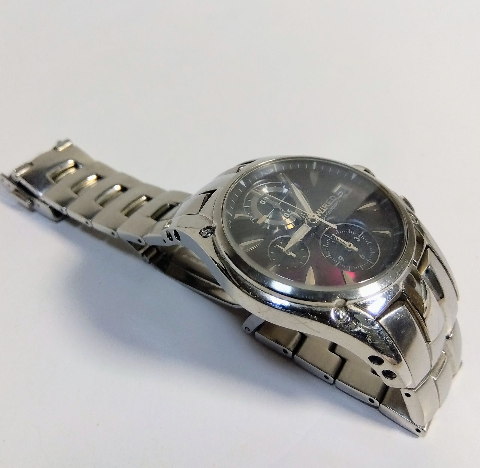 USED中古品】 稼働品 SEIKO WIRED セイコー ワイアード クロノグラフ 