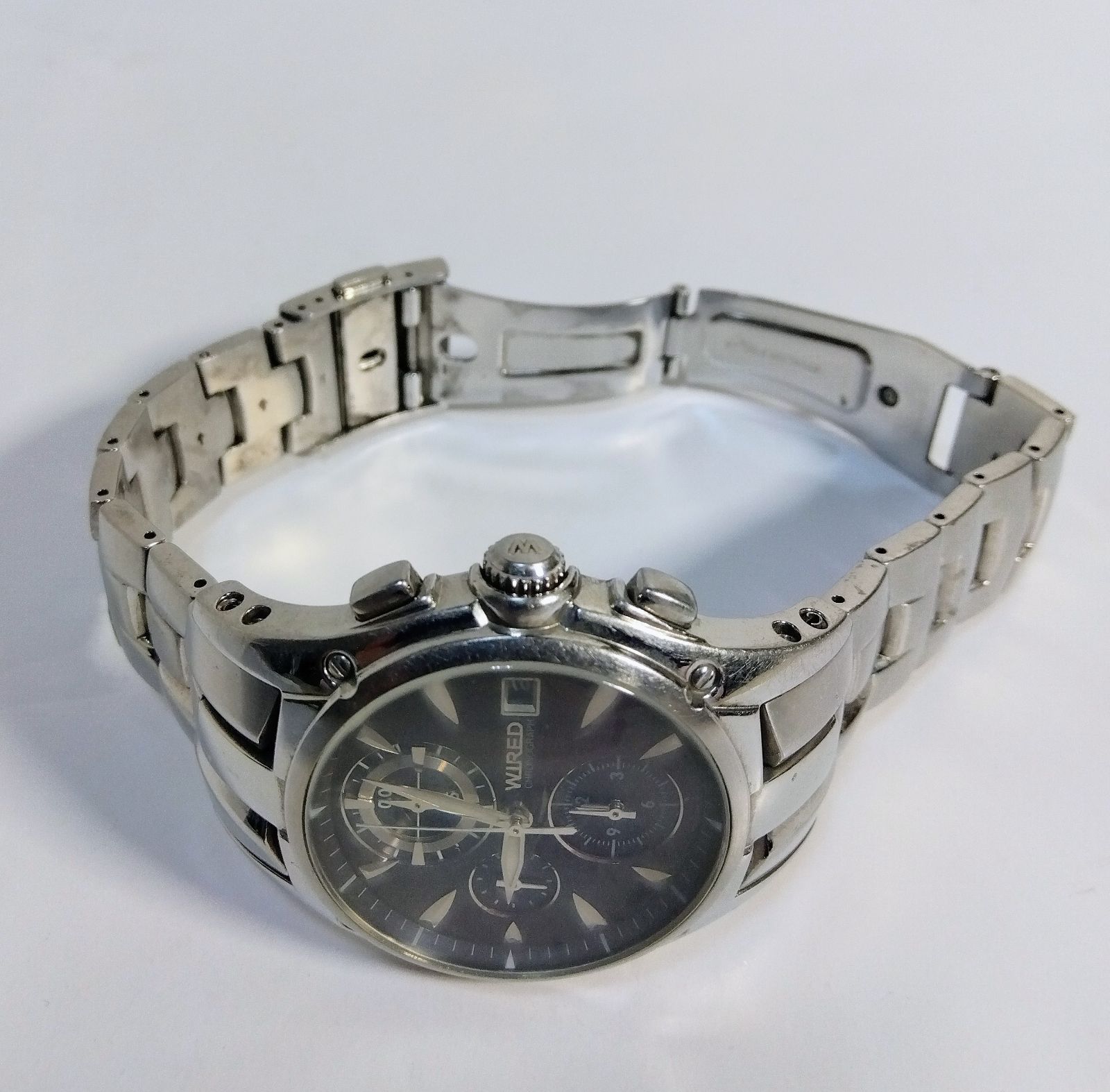 USED中古品】 稼働品 SEIKO WIRED セイコー ワイアード クロノグラフ 