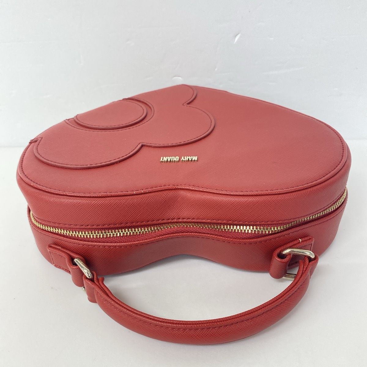 美品 MARY QUANT マリークワント ハート型 2WAY ショルダーバッグ 