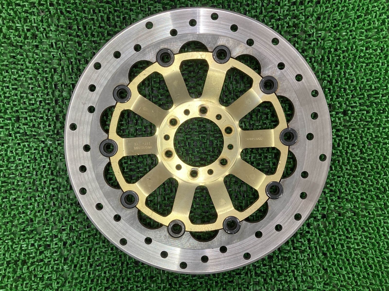 CB400SF フロントブレーキディスク KC-501 社外 中古 NC39 NC42 07-16年 VTEC Revo uQ 13,013円