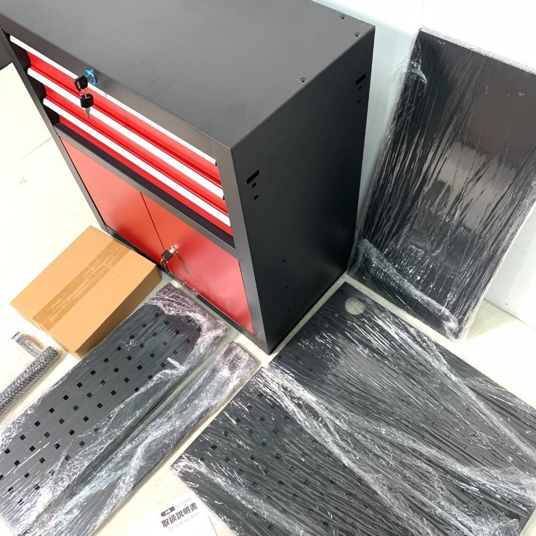 訳あり新品 ツールワゴン ツールカート ローラーキャビネット 2042-170