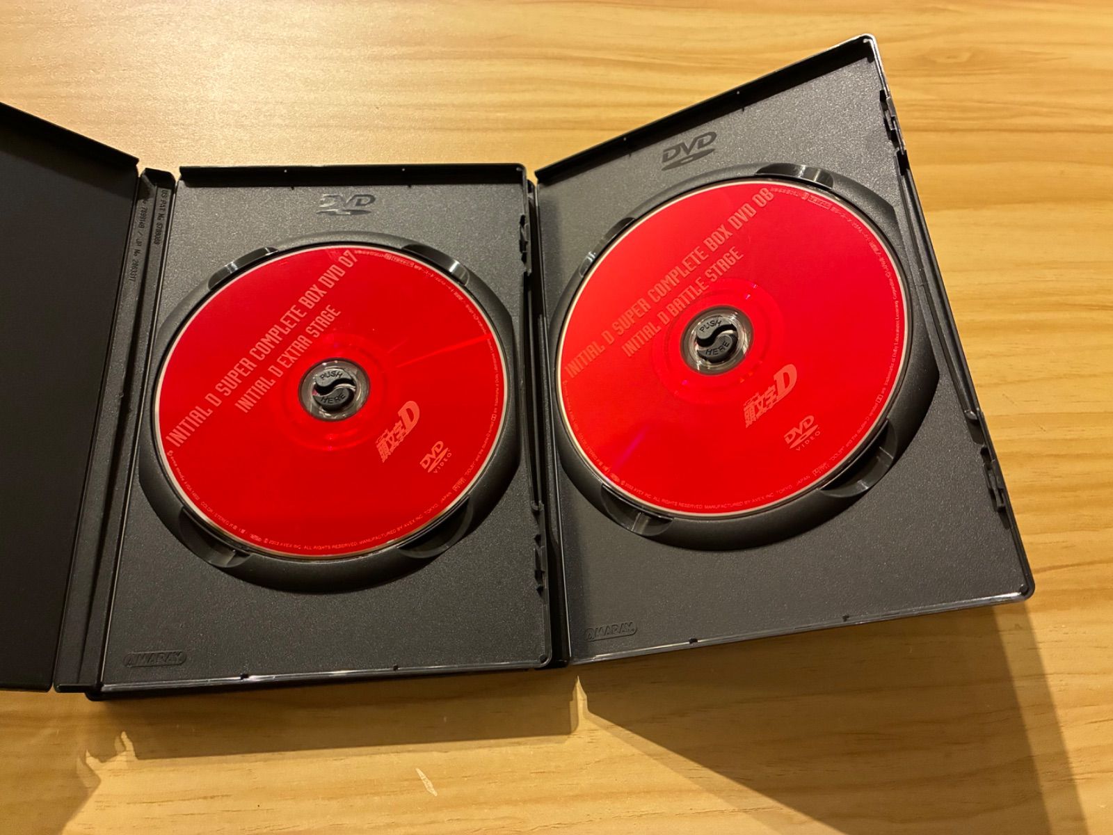 中古][ DVD] INITIAL D SUPER COMPLETE BOX DVD 01,03-08 (7点セット
