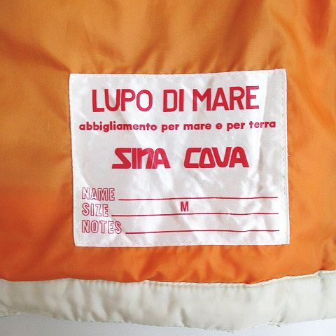 シナコバ SINA COVA ルポ ディ マーレ LUPO DI MARE ダウンベスト
