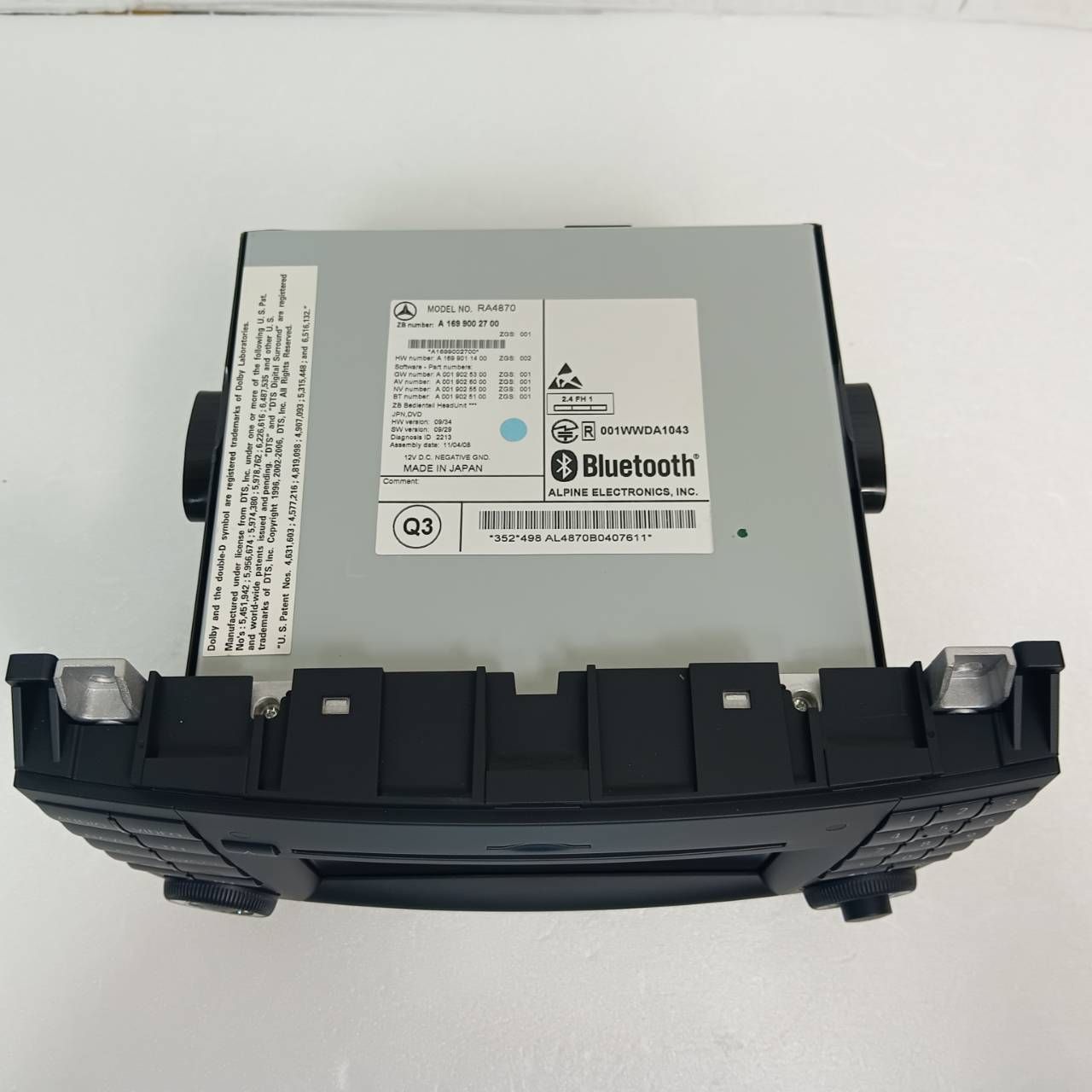 美品】Mercedes-Benz メルセデスベンツ RA4870 純正カーナビ - メルカリ