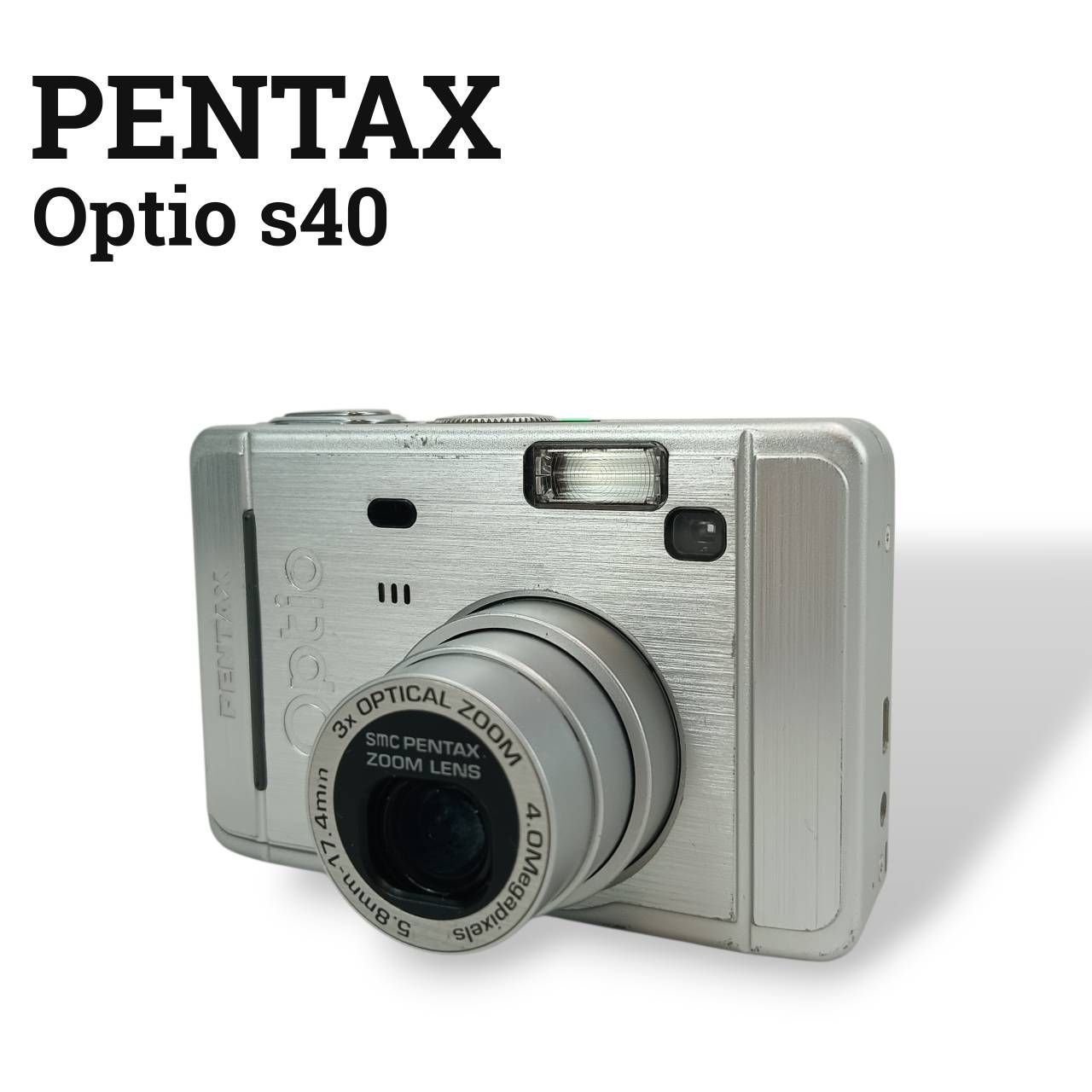 訳あり品】PENTAX Optio s40 本体 コンパクトデジタルカメラ - メルカリ