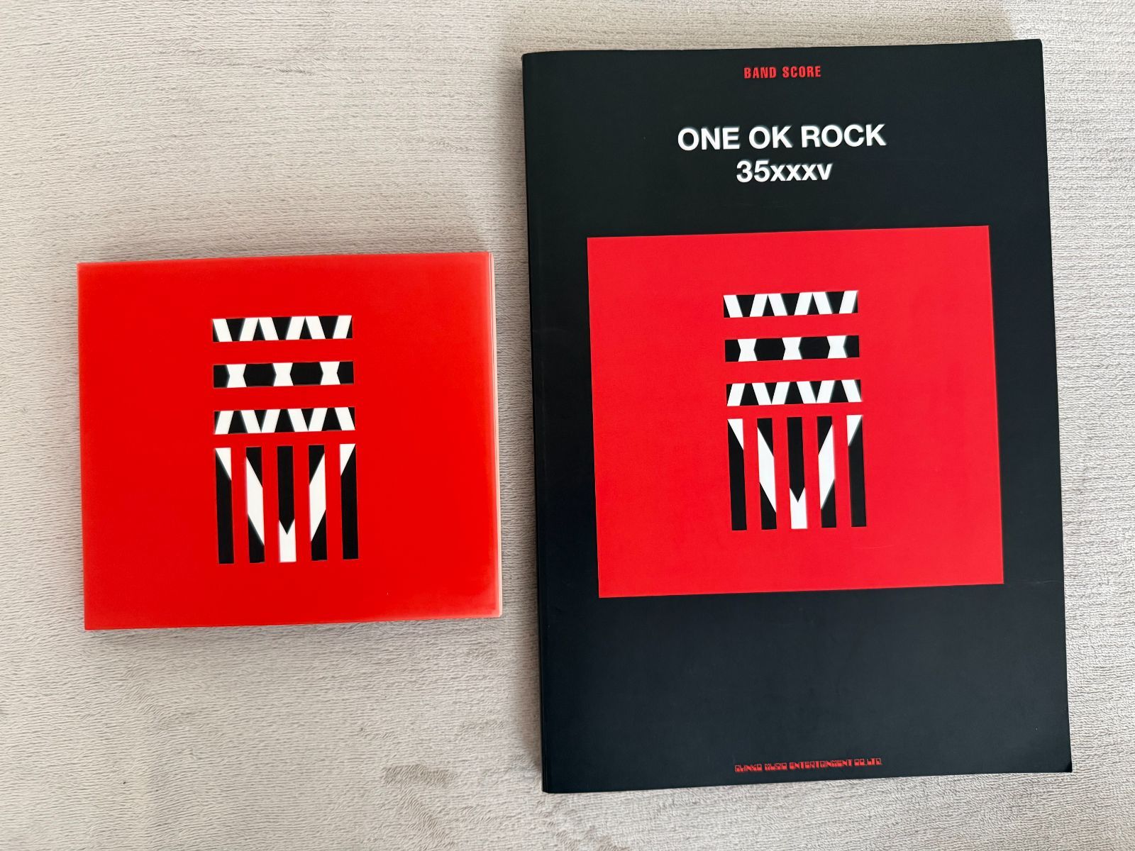 バンドスコア＋初回CD/DVDセット】ONE OK ROCK 35xxxv 楽譜 - メルカリ