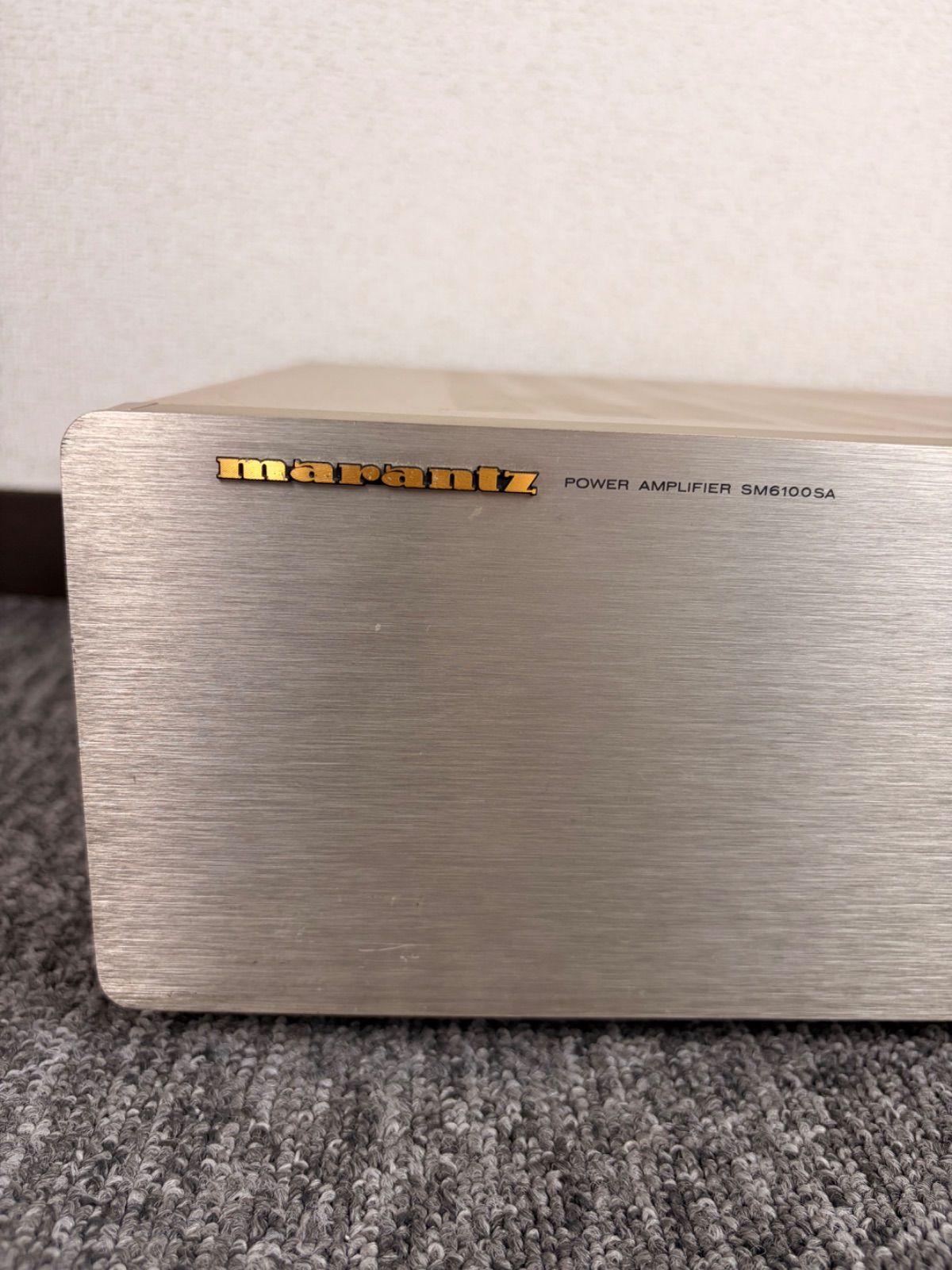 福岡・ジャンク品】marantz SM6100SA パワーアンプ 本体 - メルカリ
