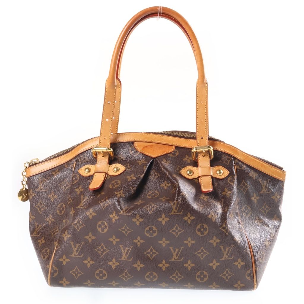 LOUIS VUITTON (ルイヴィトン) ティヴォリGM ハンドバッグ トートバッグ モノグラム PVCレザー ブラウン M40144