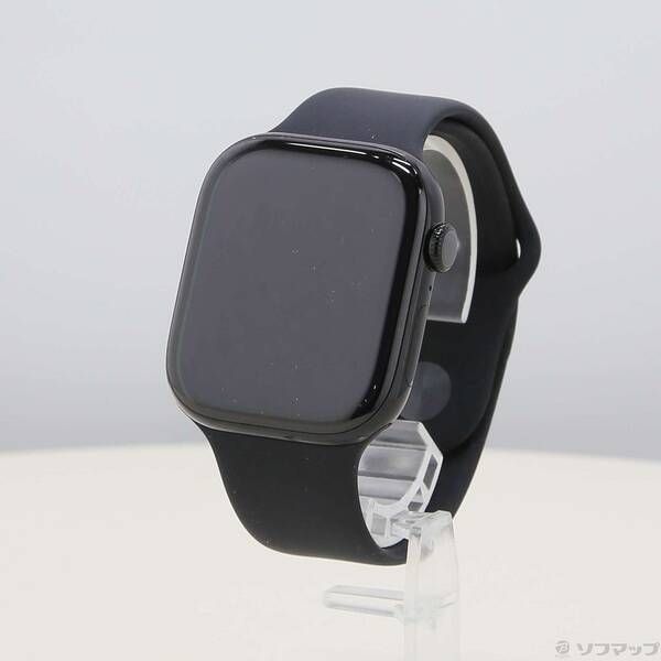ソフマップ 〔中古品〕 Apple Watch Series 11 GPS 46mm ジェットブラックアルミニウムケース ブラックスポーツバンド【295】