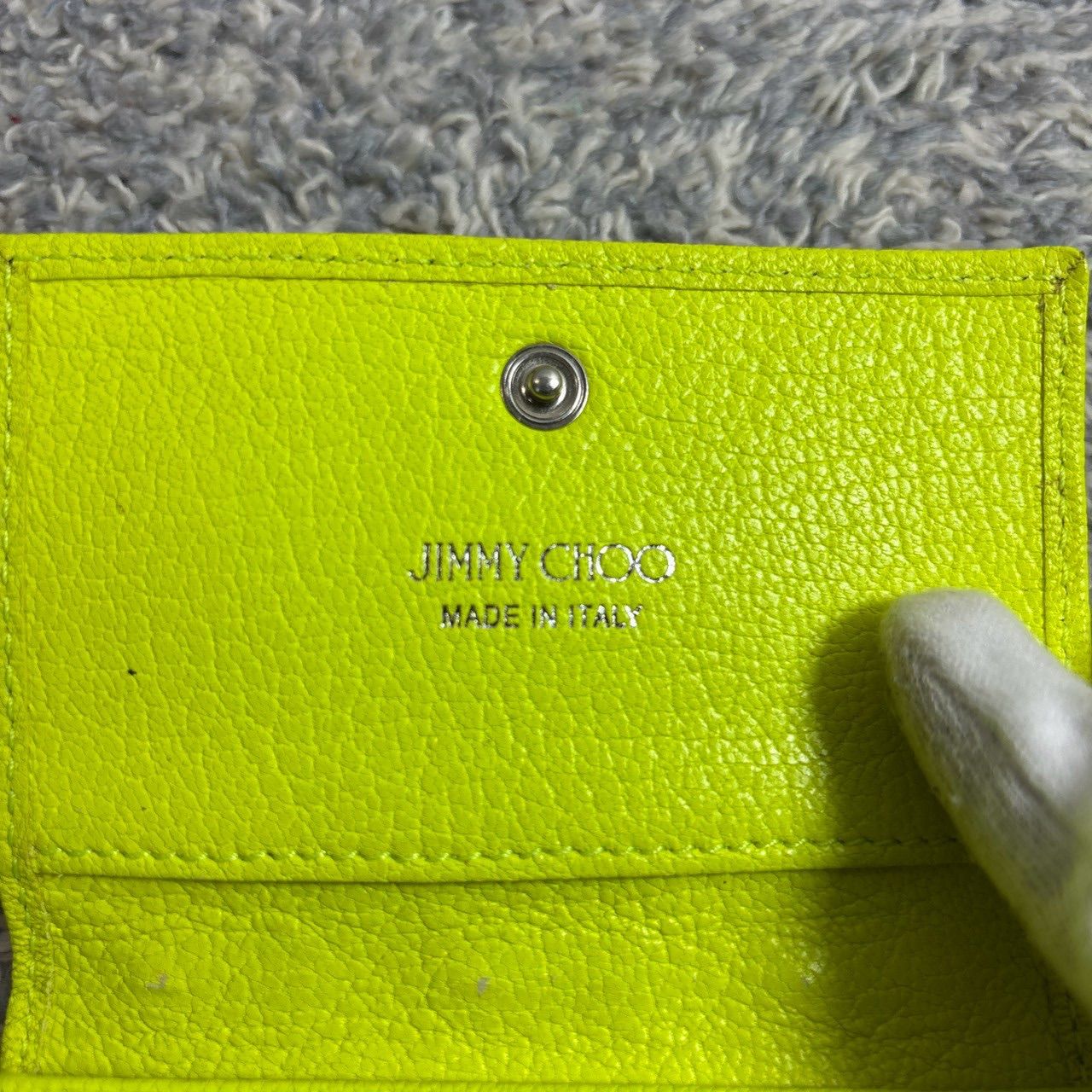 JIMMY CHOO ジミーチュウ 名刺入れ カードケース スタースタッズ