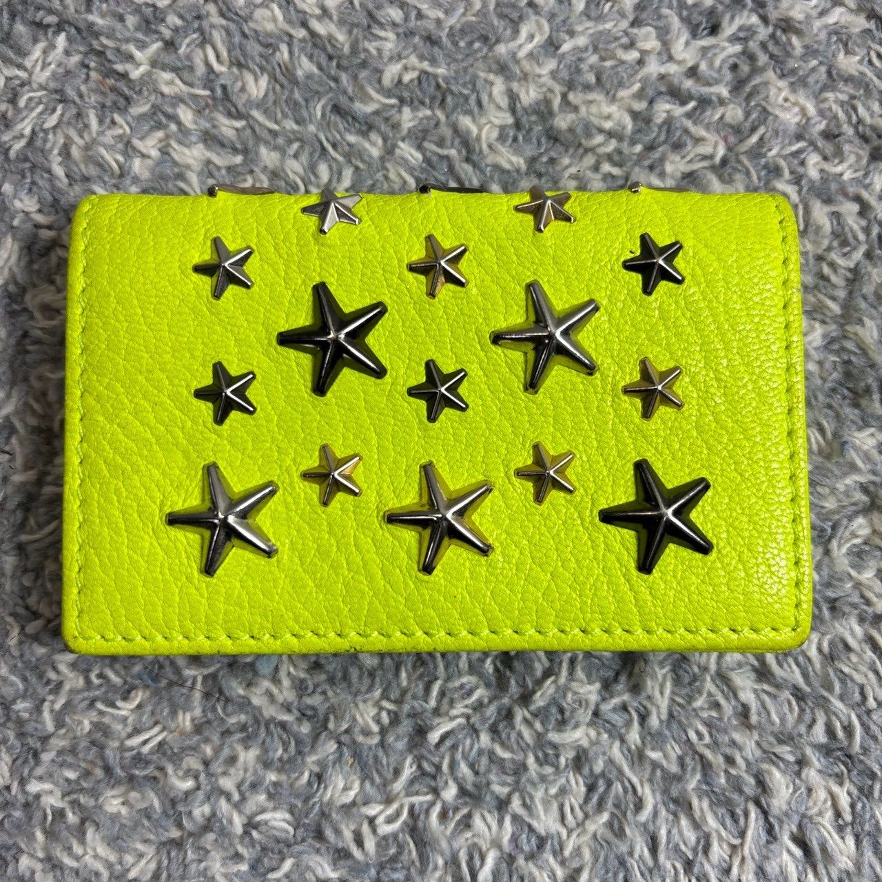 JIMMY CHOO ジミーチュウ 名刺入れ カードケース スタースタッズ