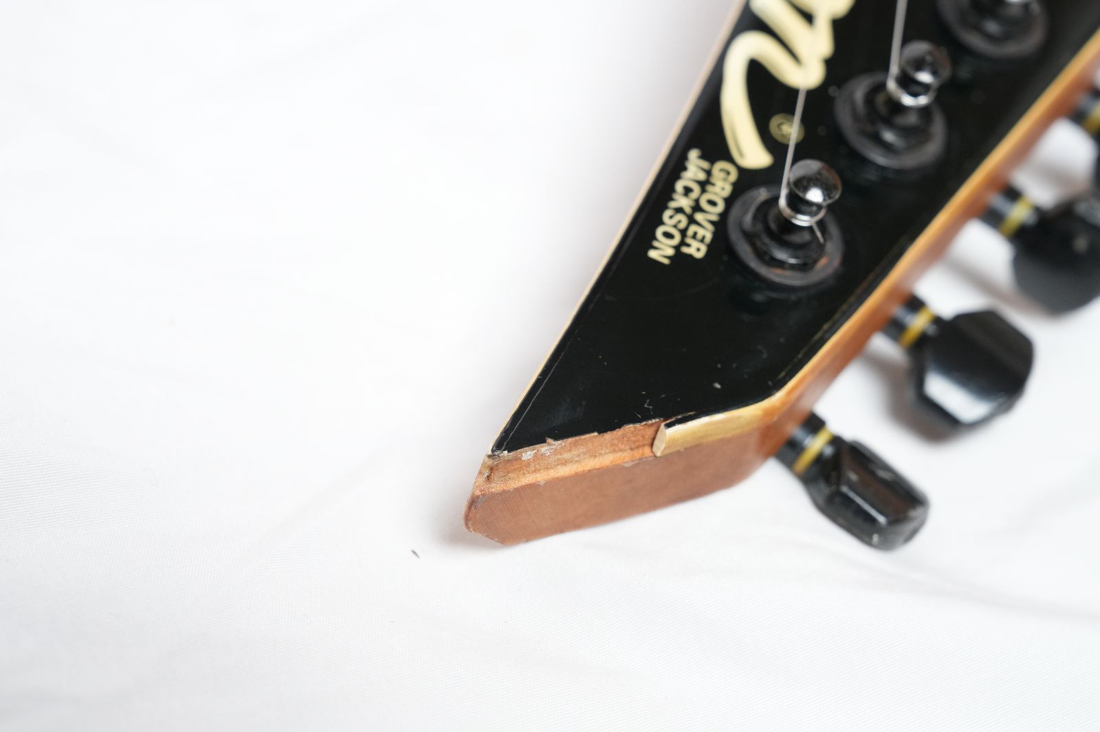 ☆Grover Jackson SUPER DINKY CUSTOM Natural Brown Mahoganyボディ