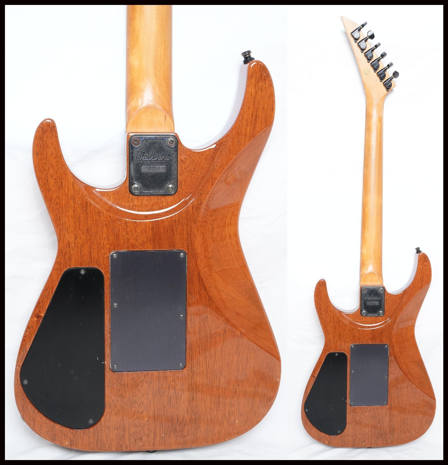 ☆Grover Jackson SUPER DINKY CUSTOM Natural Brown Mahoganyボディ