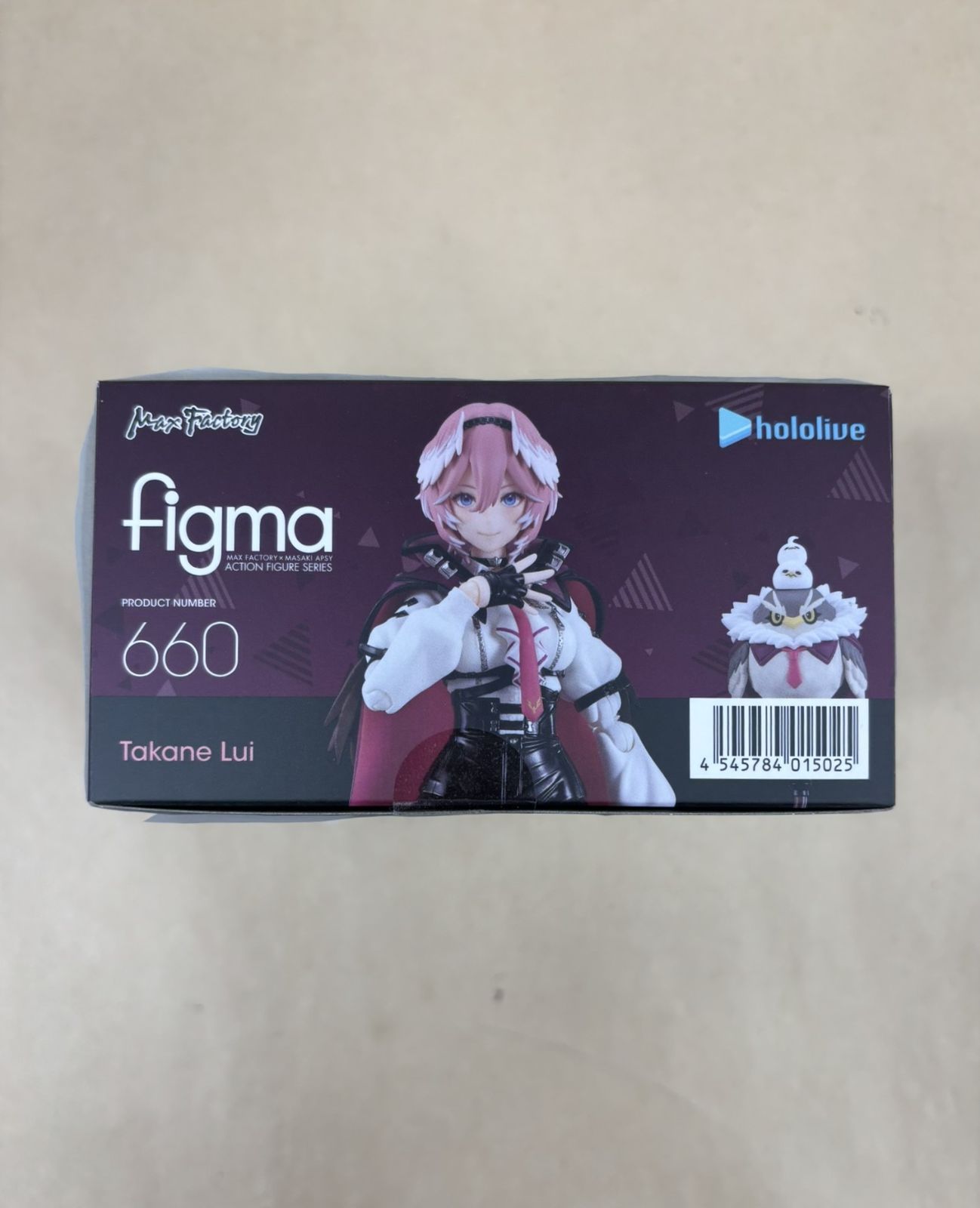 figma hololive 660 鷹嶺ルイ ショップ特典 ホークアイ顔パーツ付き 未
