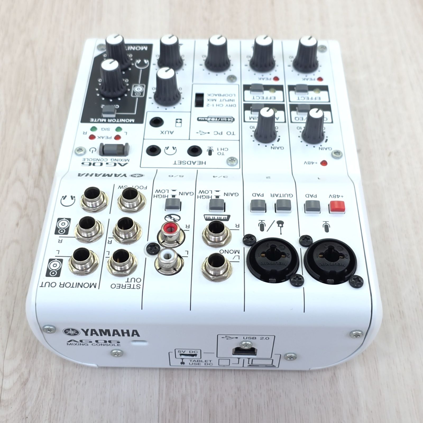 YAMAHA AG06 ウェブキャスティングミキサー オーディオ