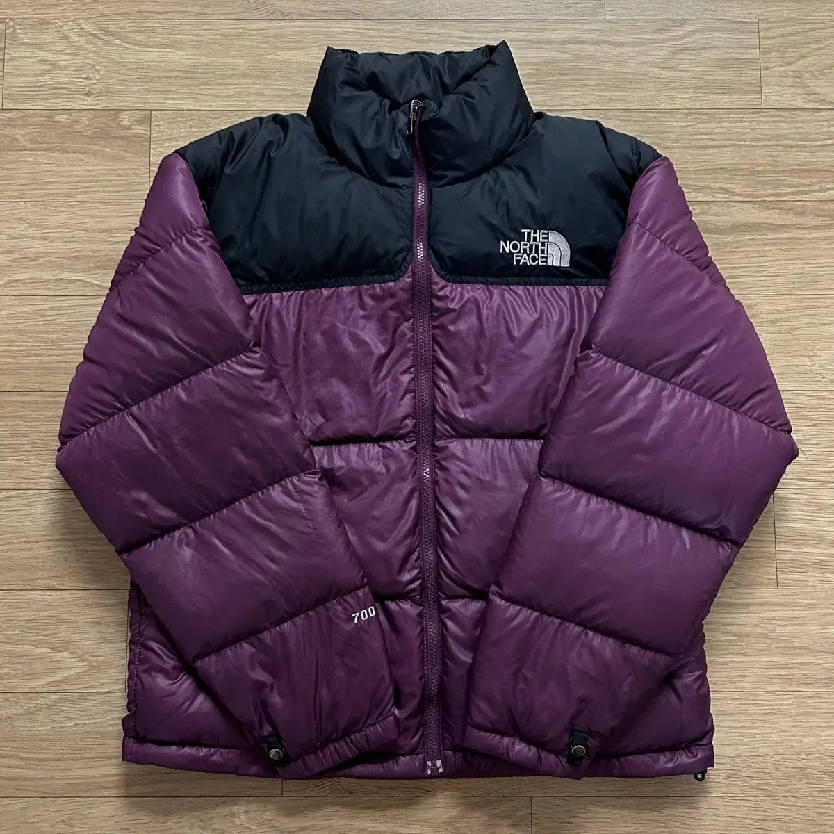 THE NORTH FACE ザノースフェイス ヌプシ Nuptse 700 ダウン ダウンジャケット パープル PURPLE 紫 95 m