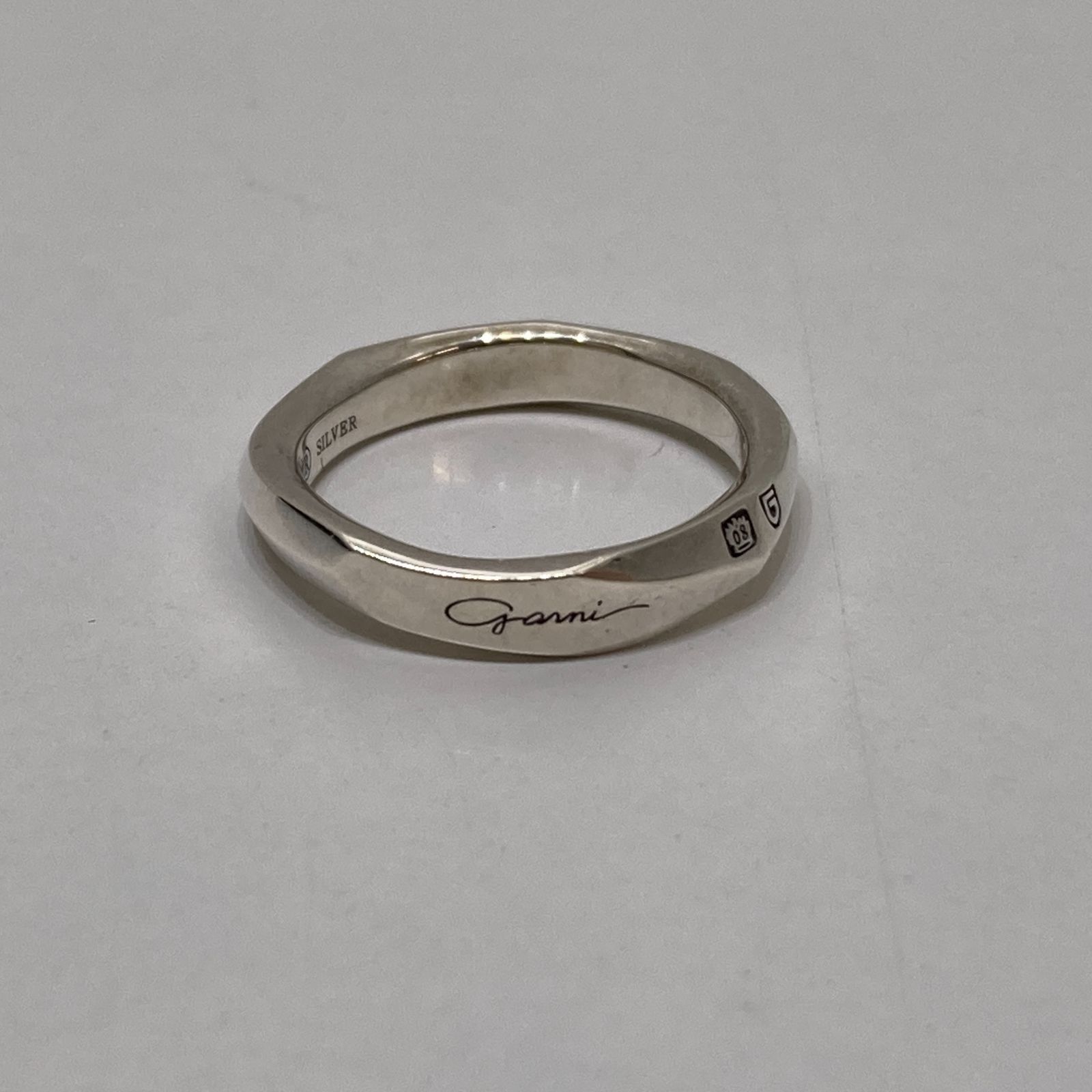 GARNI ガルニ Crockery Ring 指輪 9号 シルバー クロッケリーリング