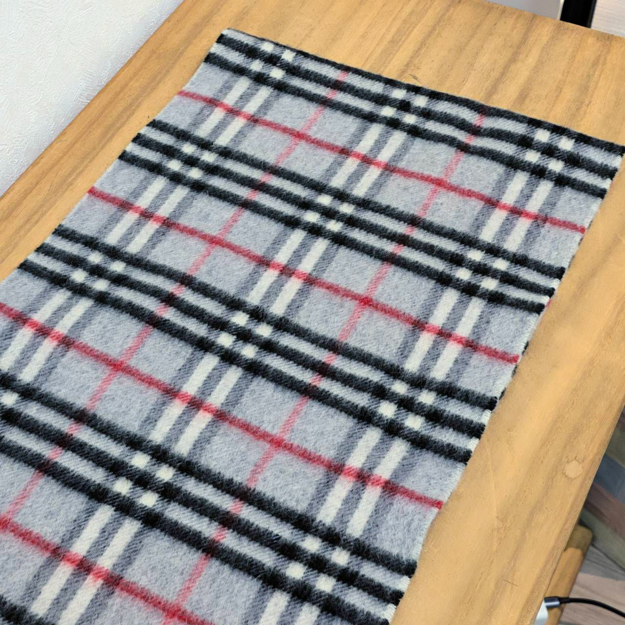 成】Burberrys バーバリーズ 100%カシミヤ ノバチェック マフラー